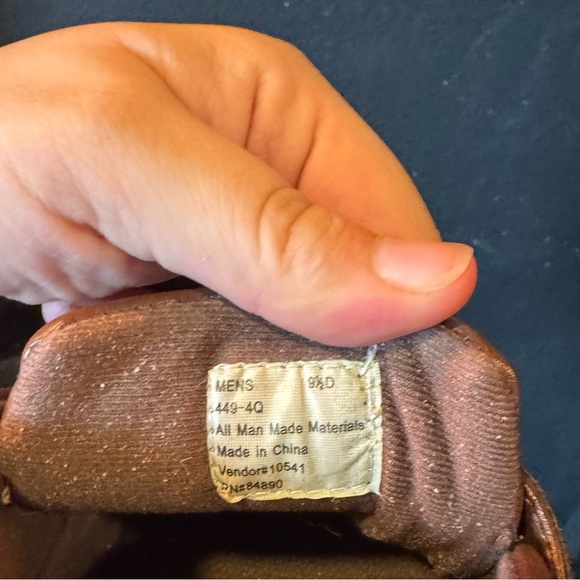 Men's Totes Brown Leather Chukka Boots with Strap - Picture 8 of 8